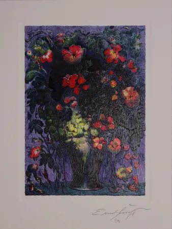 Sérigraphie Fuchs - Fiori