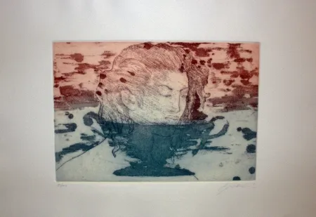 Eau-Forte Galliani - Volto