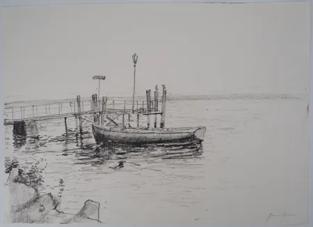 Aucune Technique Gantner - Bretagne : Barque au ponton