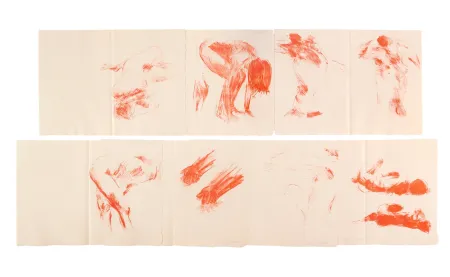 Livre Illustré Garache - Alain Veinstein. ÉBAUCHE DU FÉMININ. 7 lithographies et suite complète signée (1981)