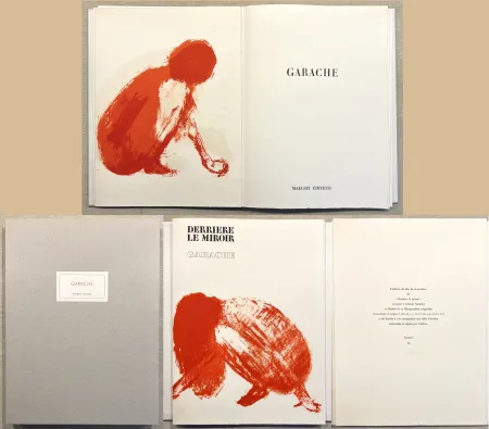 Livre Illustré Garache - GARACHE. DERRIÈRE LE MIROIR N°213. Mars 1975. TIRAGE DE LUXE SIGNÉ..