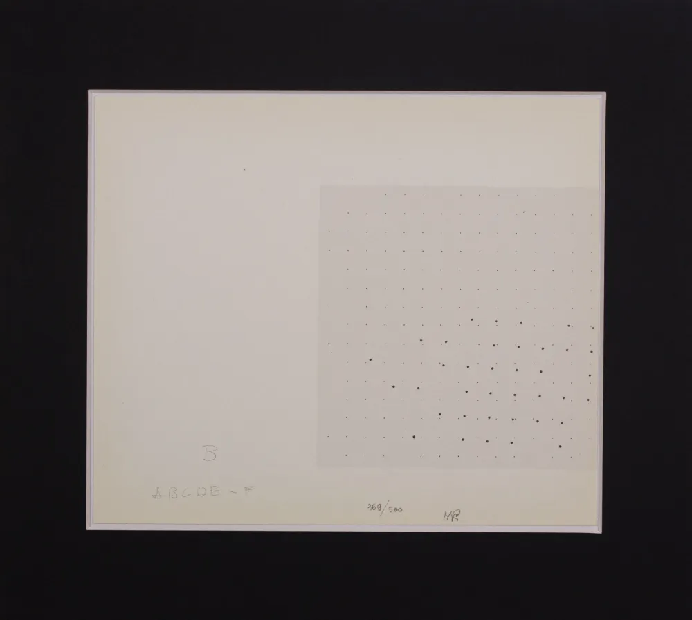 Sérigraphie Gastini - Lettera B