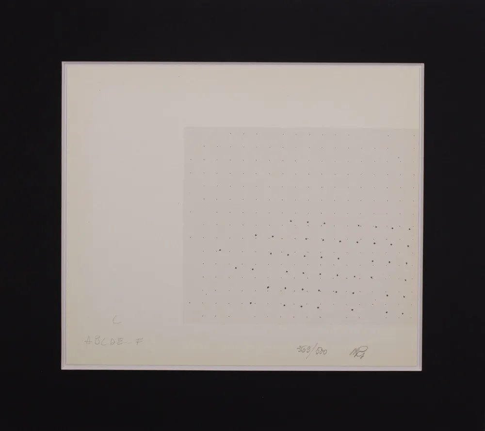 Sérigraphie Gastini - Lettera C