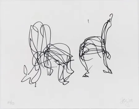 Lithographie Gehry - Sitonme from the Artists for Obama Portfolio