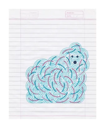 Estampe Numérique Gerner - Bichon cumulus