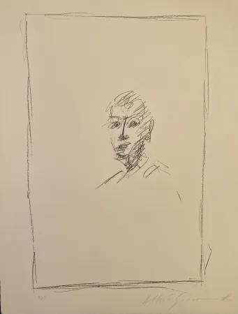 Lithographie Giacometti - Dans Le Miroir