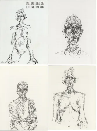 Livre Illustré Giacometti - GIACOMETTI. DERRIÈRE LE MIROIR N°127. Mai 1961