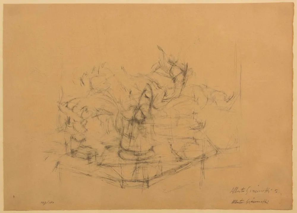 Aucune Technique Giacometti - SENZA TITOLO