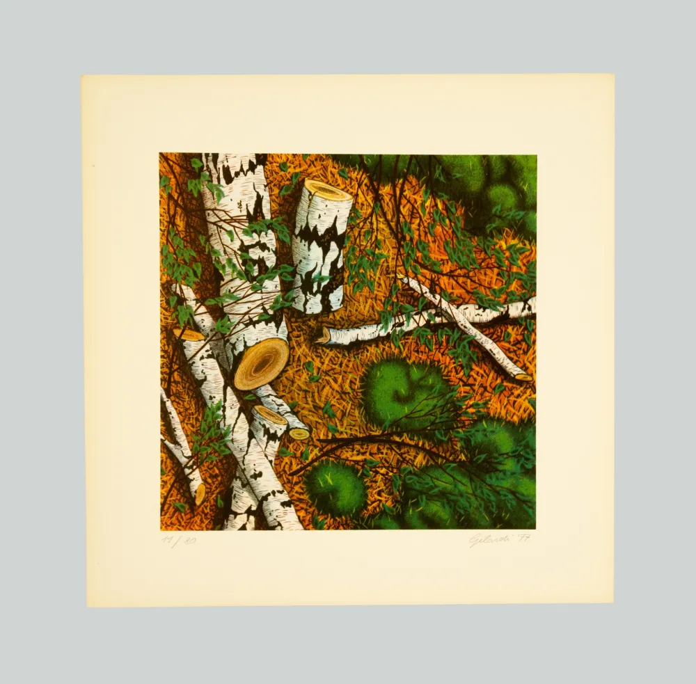 Sérigraphie Gilardi - Betulle