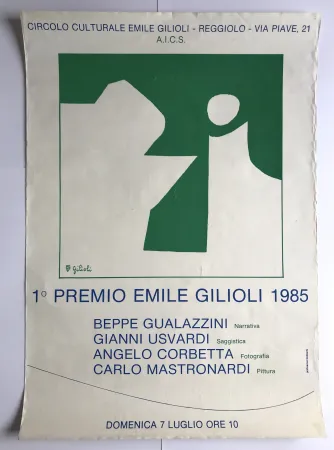Affiche Gilioli - Circolo culturale Emilio Gilioli / Reggiolo