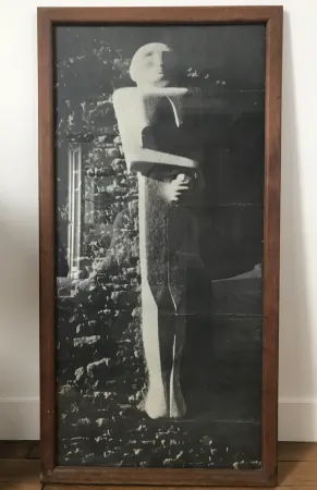 Aucune Technique Gilioli - Tirage grand format du Monument aux martyrs du Vercors (dans son coffrage d'atelier)