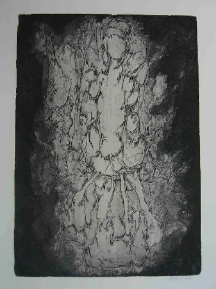 Eau-Forte Gillet - Nymphe des rats