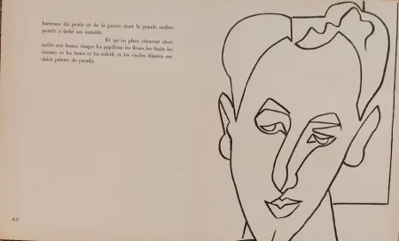 Lithographie Gilot - PAGES  D AMOUR  SE M