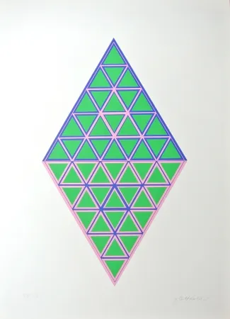 Lithographie Glattfelder - Composition