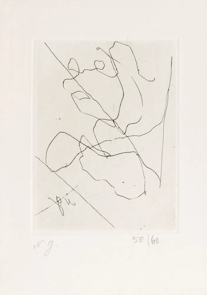 Eau-Forte Goncharova - Senza titolo