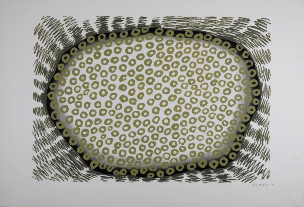 Sérigraphie Gordillo - Composition