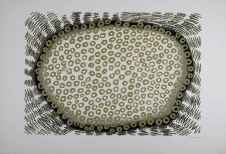 Sérigraphie Gordillo - Composition