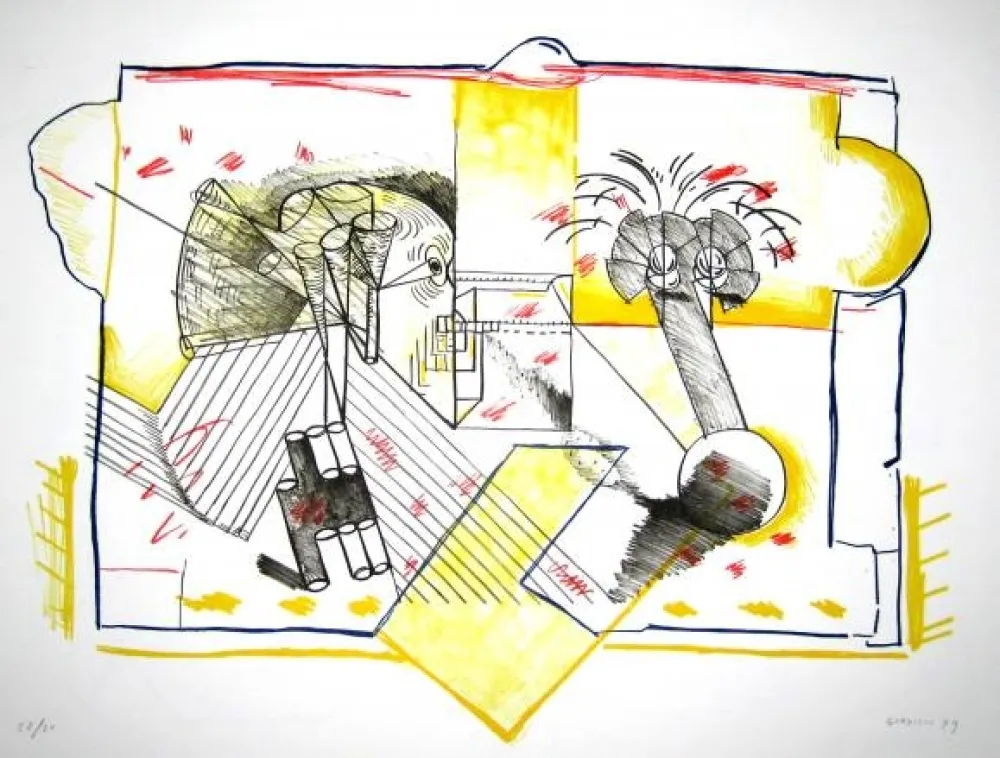 Sérigraphie Gordillo - Sin titulo