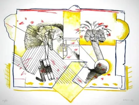 Sérigraphie Gordillo - Sin titulo