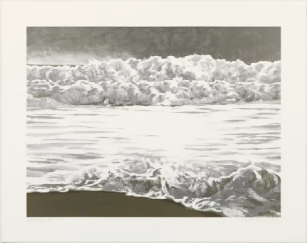 Lithographie Gornick - Sea edge	