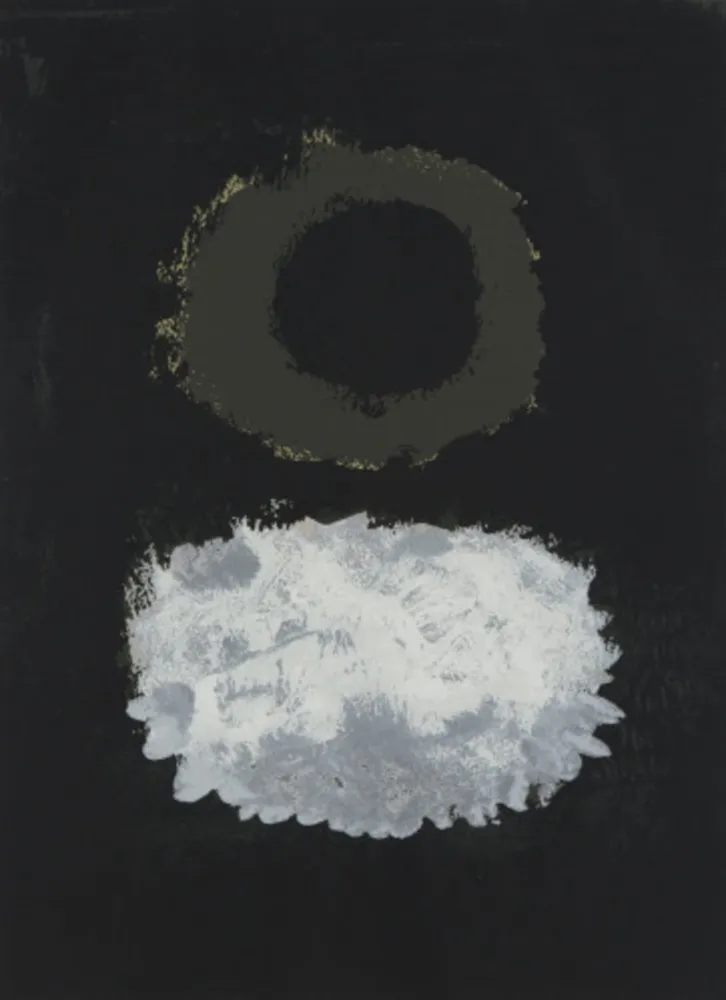 Sérigraphie Gottlieb - Black Field