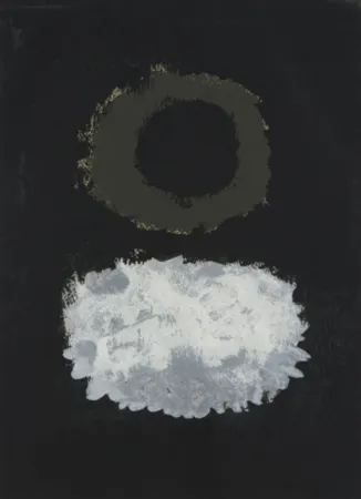 Sérigraphie Gottlieb - Black Field