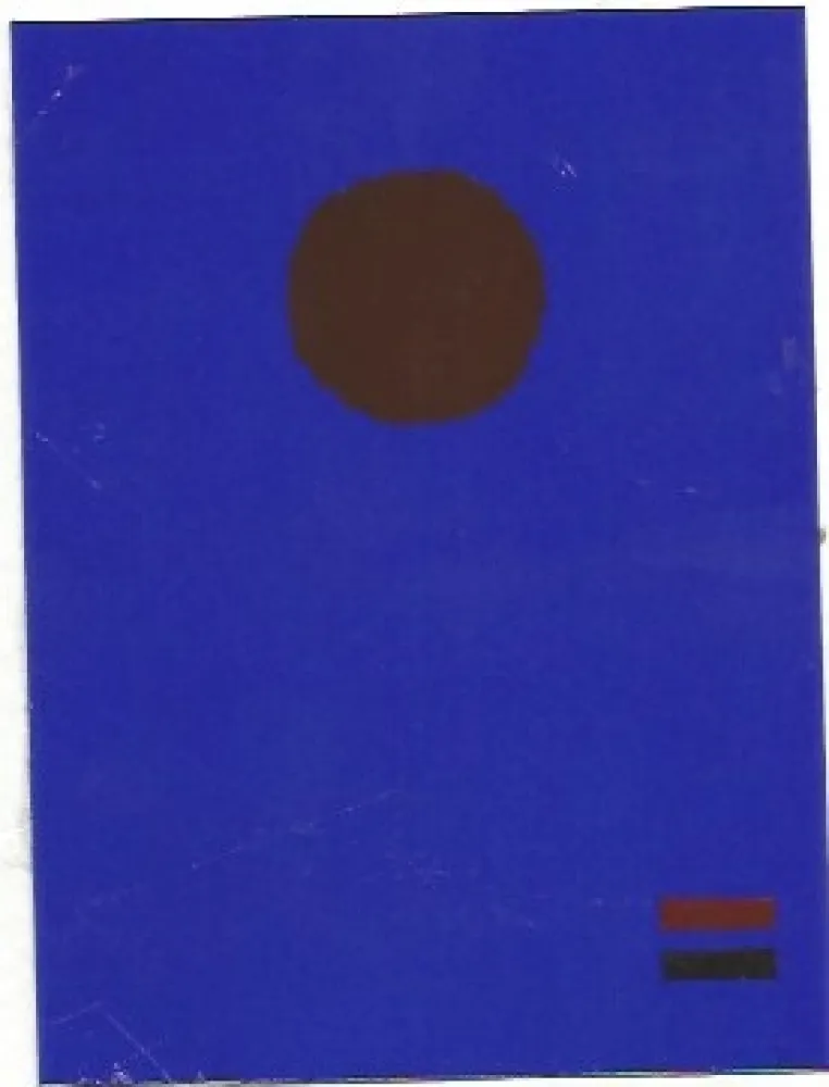 Sérigraphie Gottlieb - Blue night