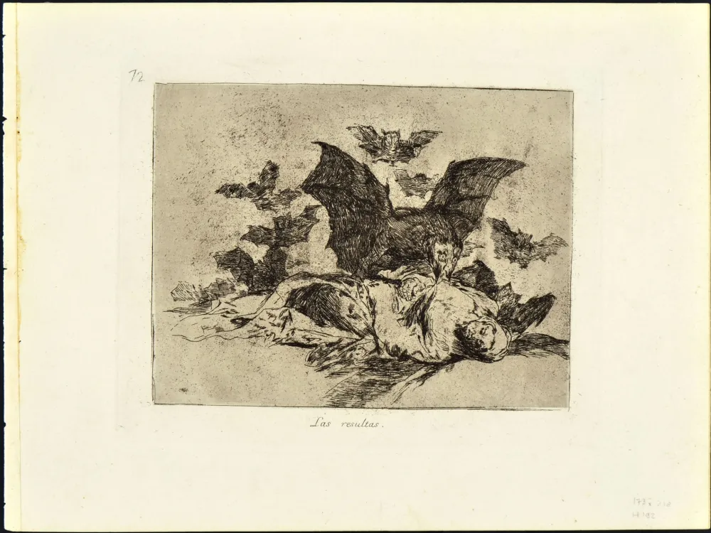 Eau-Forte Et Aquatinte Goya - LAS RESULTAS