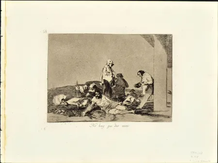 Eau-Forte Et Aquatinte Goya - NO HAY QUE DAR VOCES
