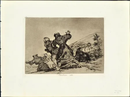 Eau-Forte Et Aquatinte Goya - TAMBIEN ESTO