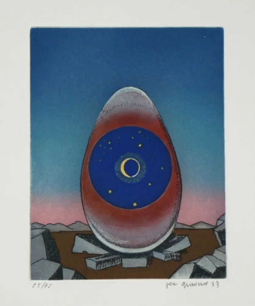 Eau-Forte Et Aquatinte Graverol - Les divinités naturelles