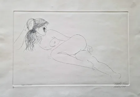 Eau-Forte Greco - Nudo a sinistra