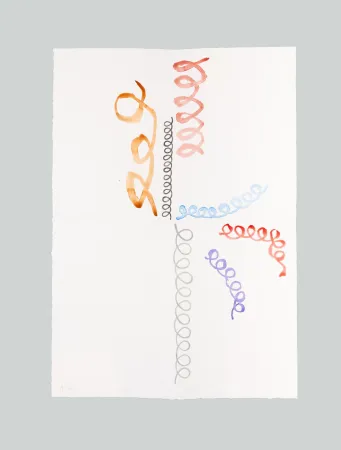 Aucune Technique Griffa - Deux arabesque