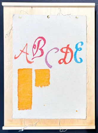 Aucune Technique Griffa - Giorgio Griffa (1936) - Acrylic on canvas - 2014