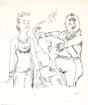 Aucune Technique Grosz - Letter to an Anti-Semite