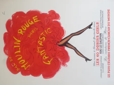 Lithographie Gruau - Fantastic