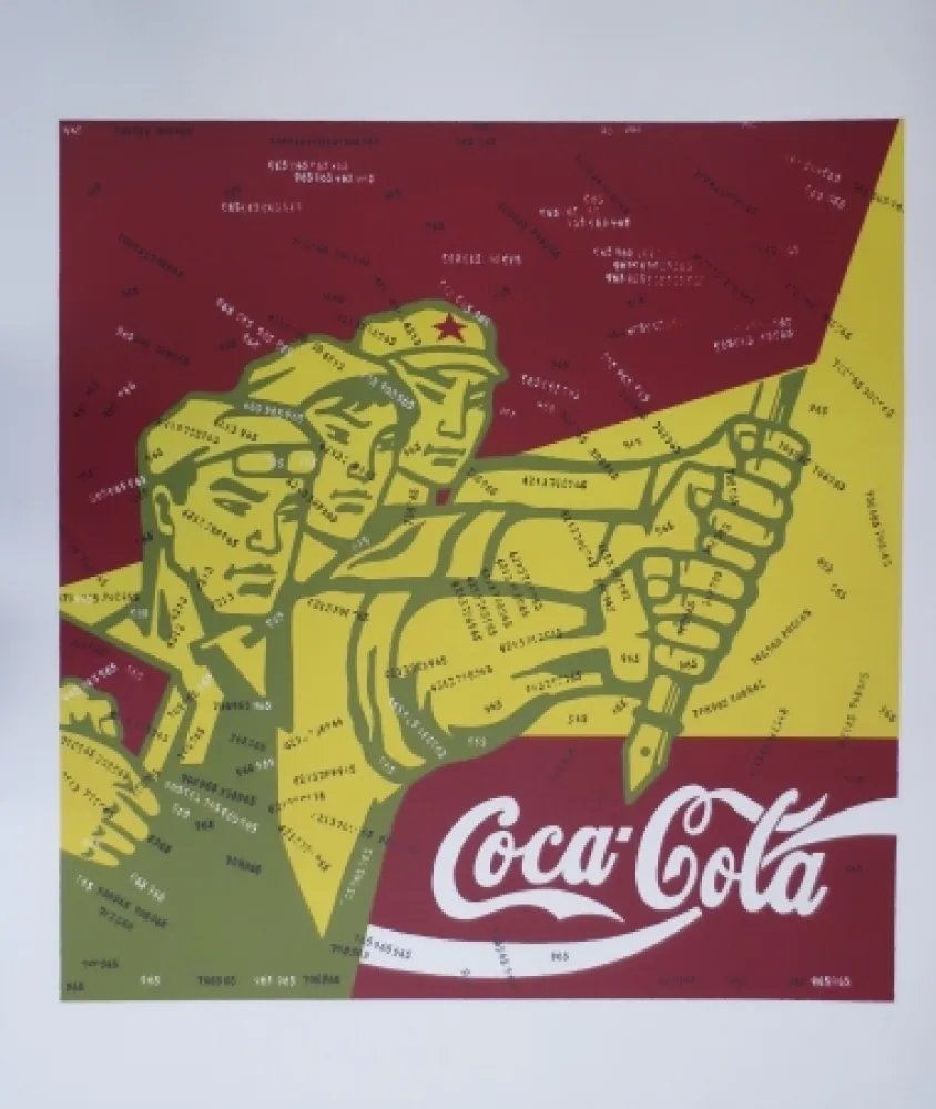 Lithographie Guangyi - Sans titre