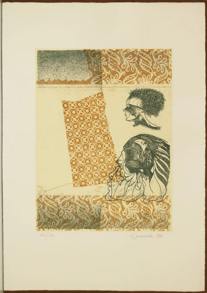 Eau-Forte Guerreschi - Il tessuto