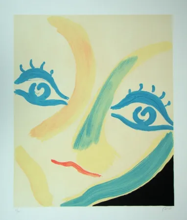 Lithographie Guidi - Volto