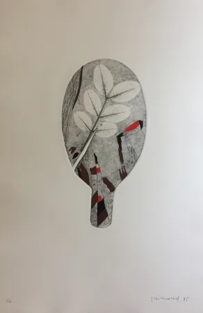 Gravure Guinovart - Fulles 8