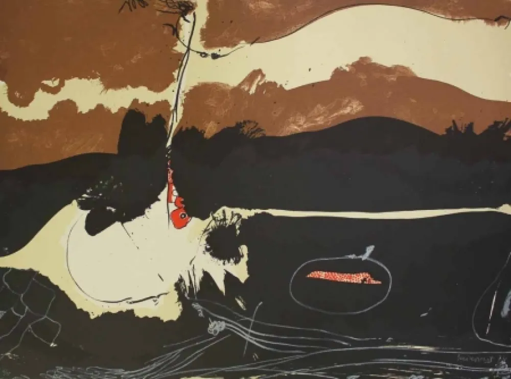 Lithographie Guinovart - Gui 5