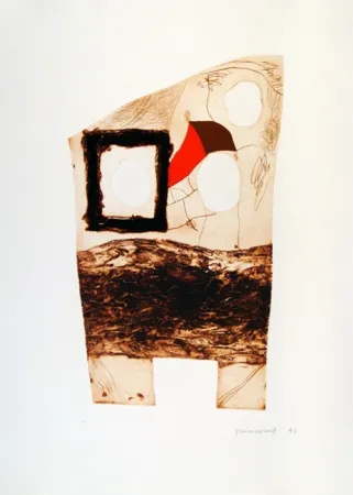 Eau-Forte Guinovart - Imatges i Terra IV