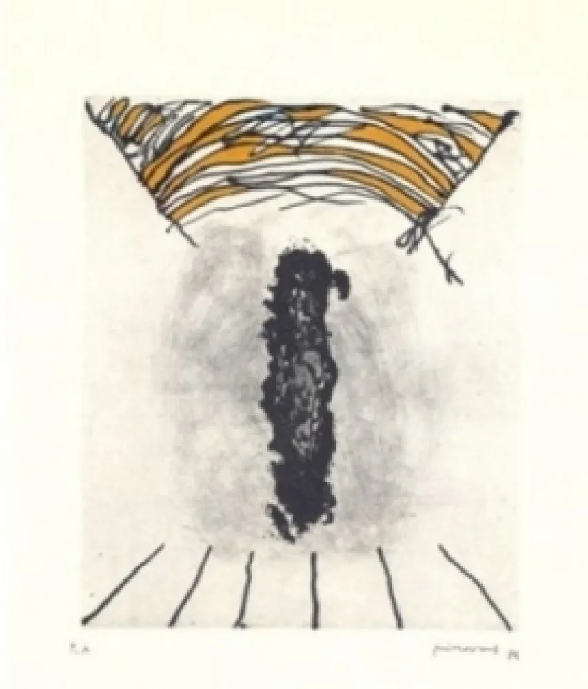 Gravure Guinovart - La cara fosca