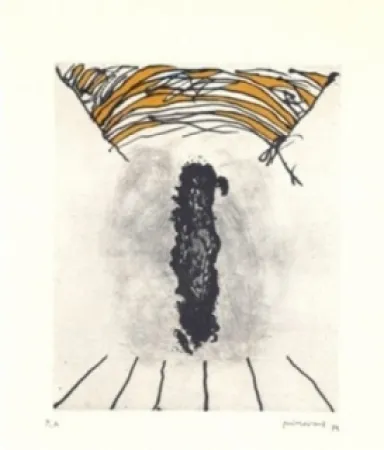 Gravure Guinovart - La cara fosca