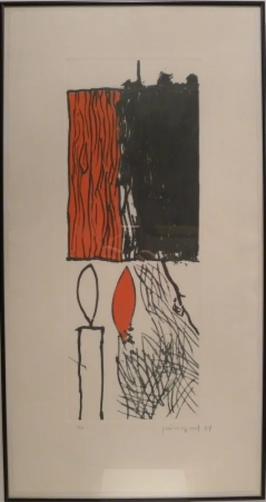 Eau-Forte Guinovart - L'espelma