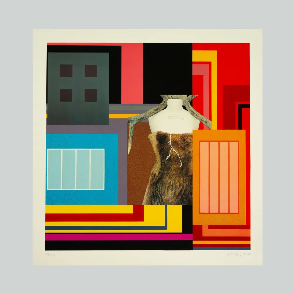 Lithographie Halley - Contamination I