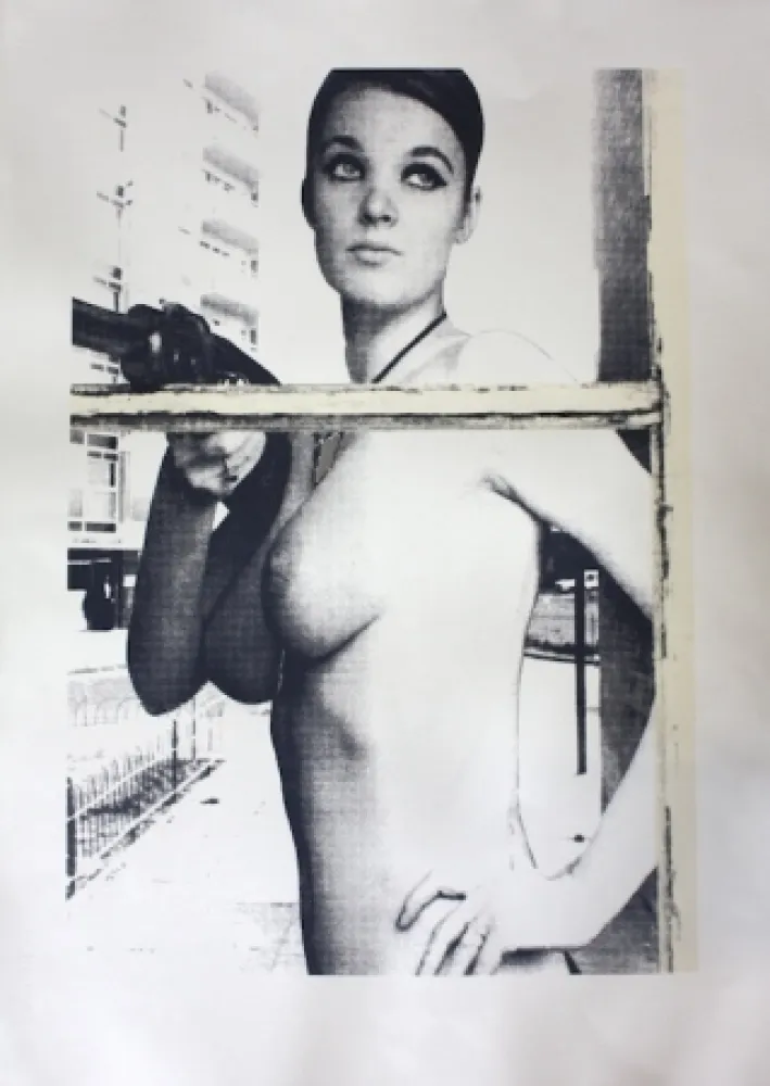 Sérigraphie Hardacre - You Can't Get a Man with a Gun