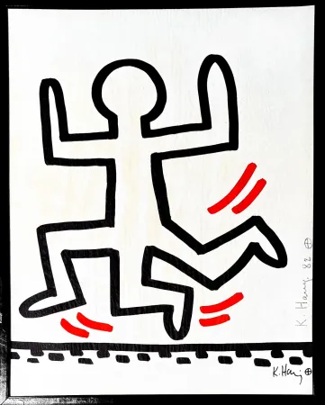Lithographie Haring - Bayer Suite 6