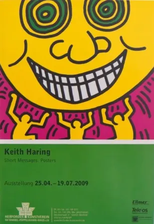 Affiche Haring - '' Short Messages Posters ''