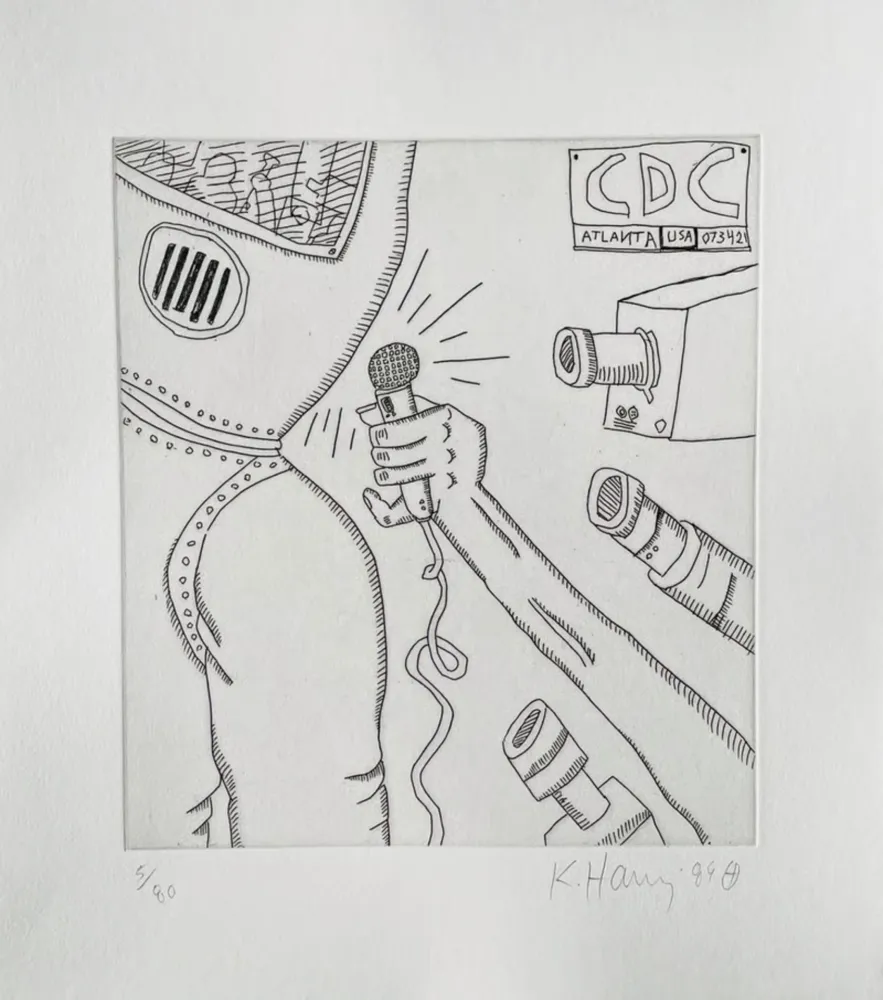 Gravure Haring - The Valley (1)
